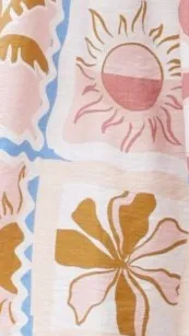 Adalynn Mini Dress - Bahamas Print