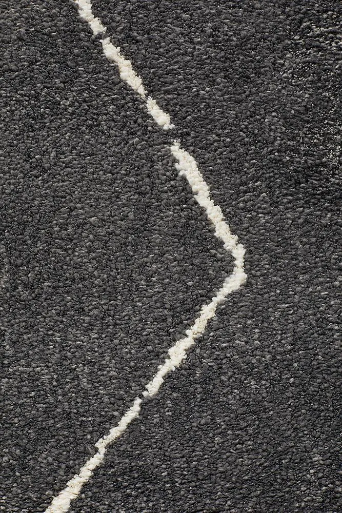 Adina Haleh Diamond Charcoal Rug