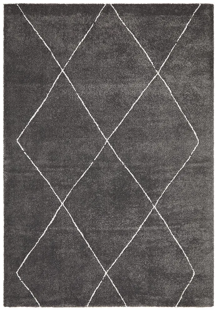 Adina Haleh Diamond Charcoal Rug