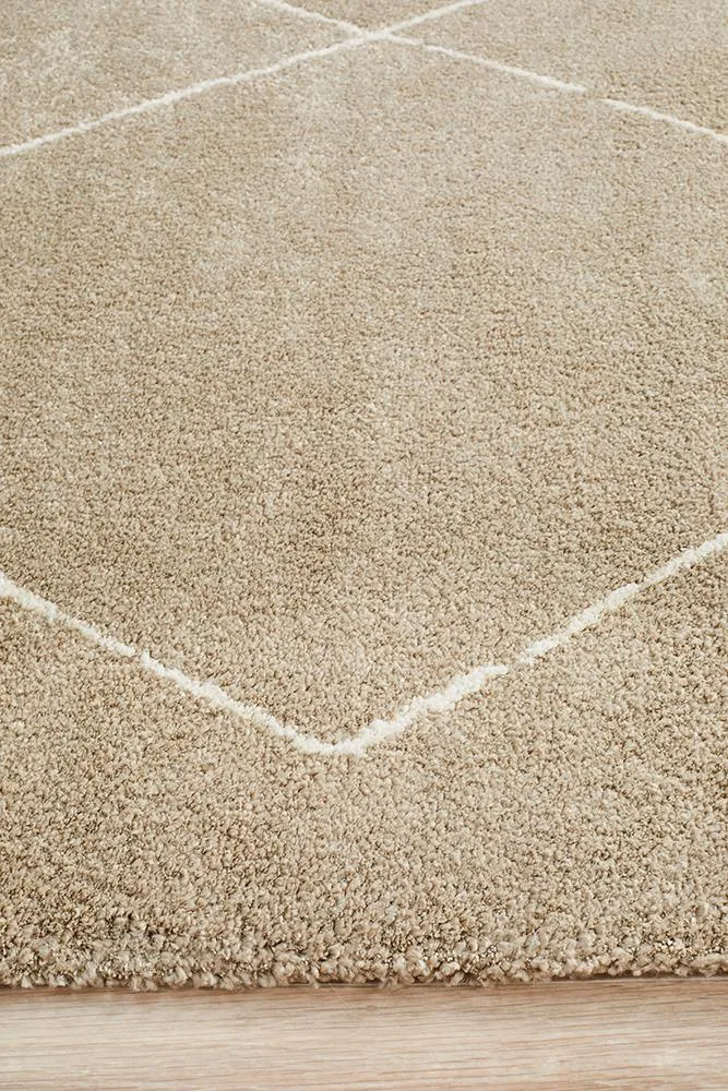 Adina Haleh Diamond Natural Rug-200X290CM