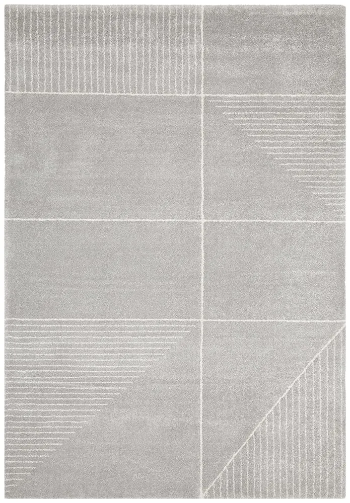 Adina Ivy Modern Silver Rug