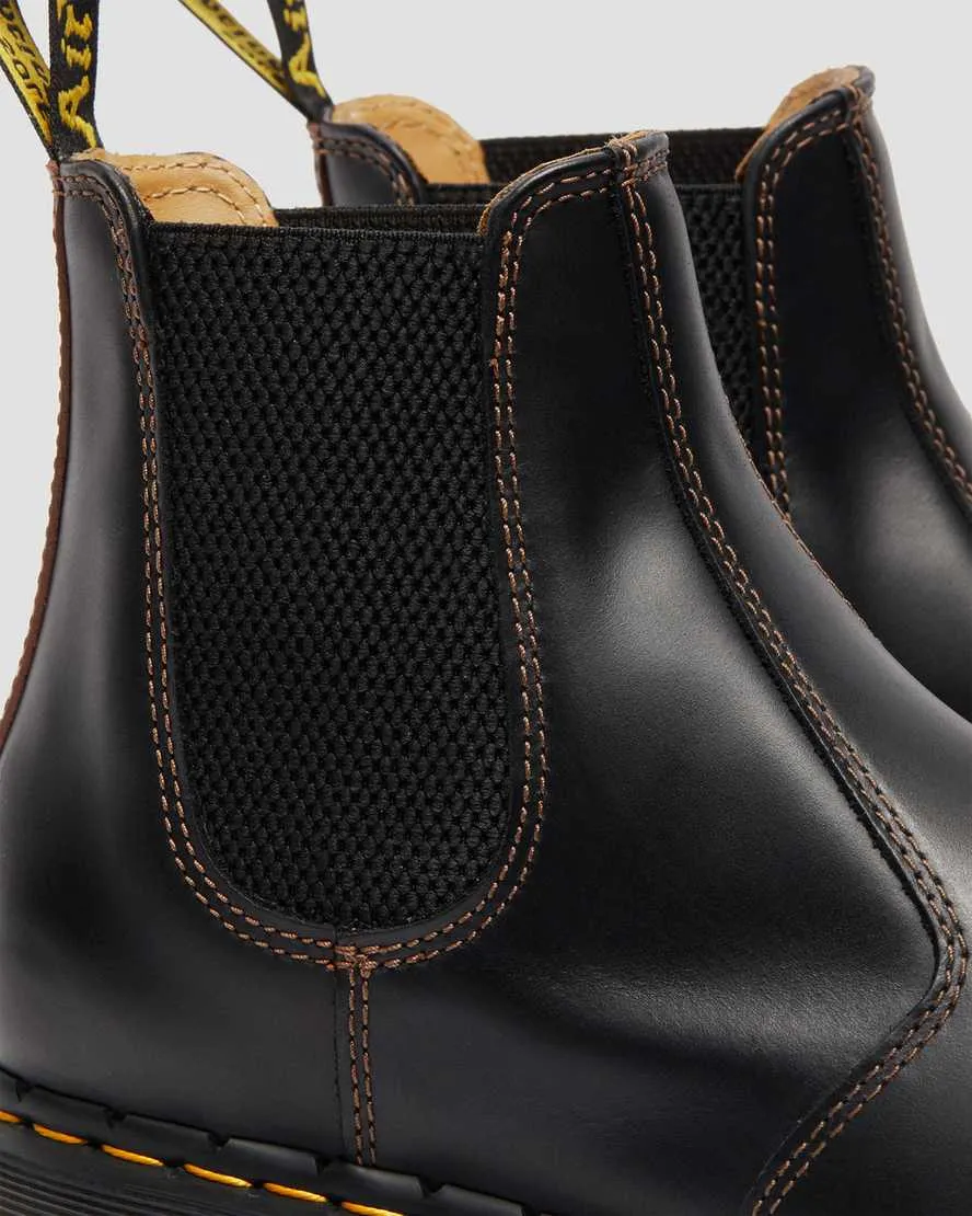 DR MARTENS 2976 ABRUZZO LEATHER CHELSEA BOOTS - BLACK BROWN ABRUZZO WP