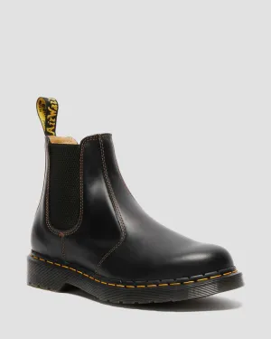 DR MARTENS 2976 ABRUZZO LEATHER CHELSEA BOOTS - BLACK BROWN ABRUZZO WP