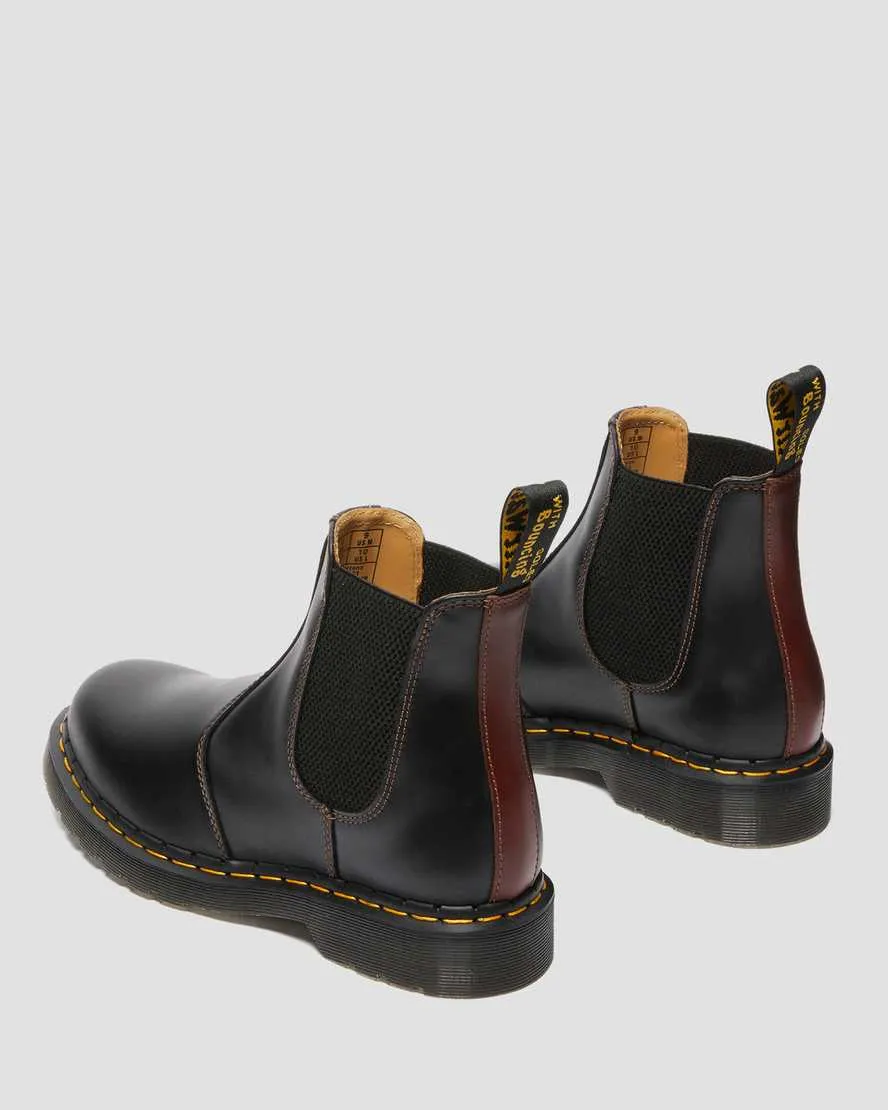 DR MARTENS 2976 ABRUZZO LEATHER CHELSEA BOOTS - BLACK BROWN ABRUZZO WP