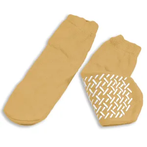 Dynarex Soft Sole Slipper Socks: Beige, XL, 1 Count