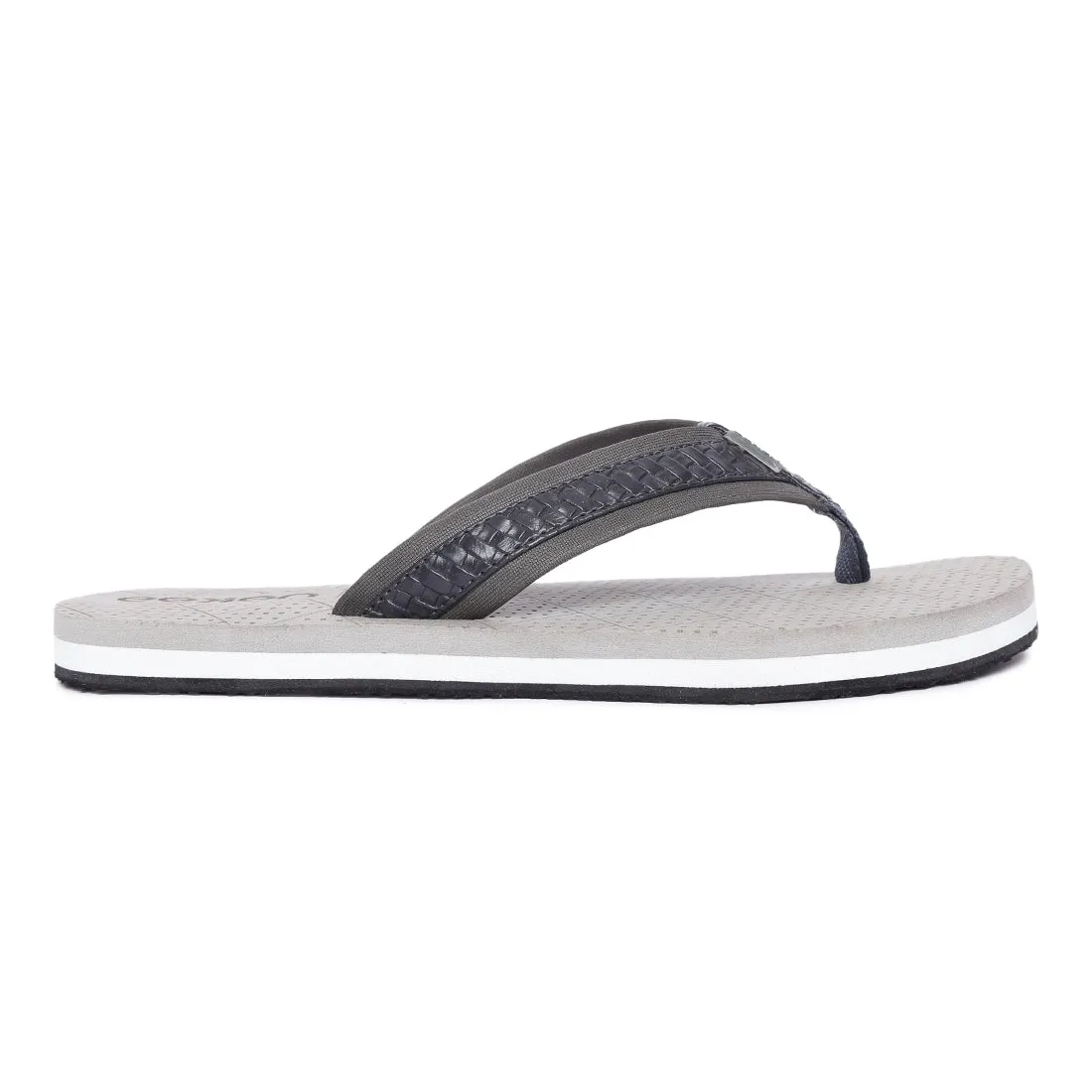 Eeken EFBGO2408 Grey Lightweight Washable Dailywear Durable Flip Flops For Men