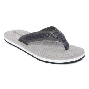 Eeken EFBGO2408 Grey Lightweight Washable Dailywear Durable Flip Flops For Men