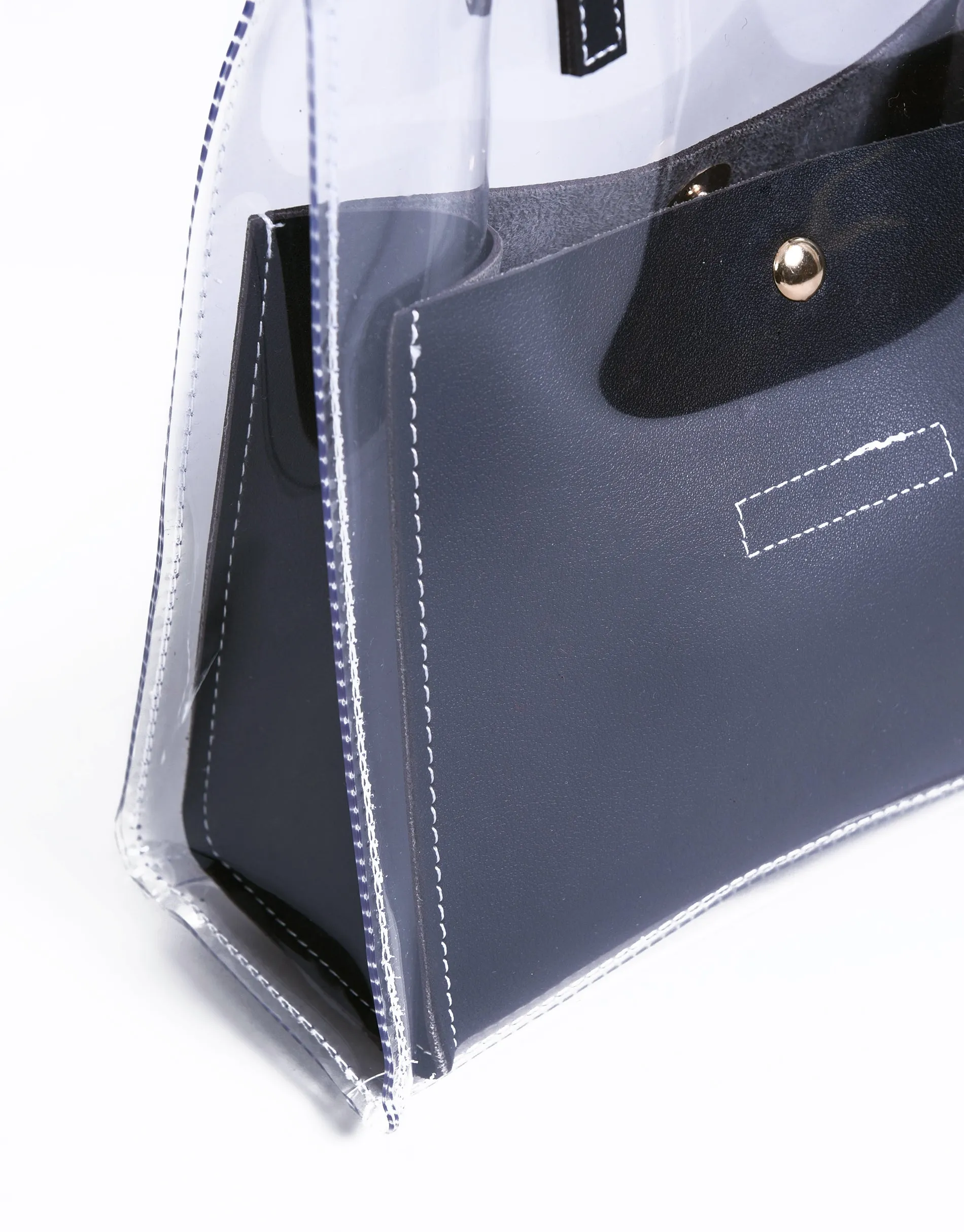 Glamorous Clear Black Shoulder Crossbody Bag
