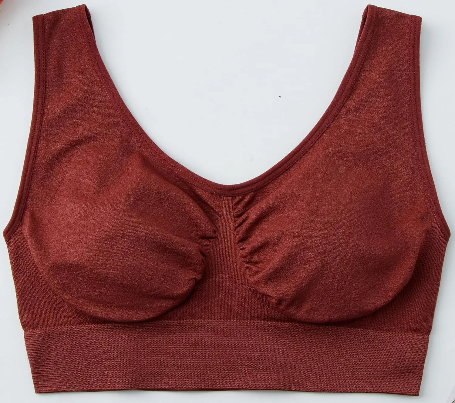 Hiking Gril Women's Comfort Wirefree Bralette Unpadded Sleep Yoga Bra