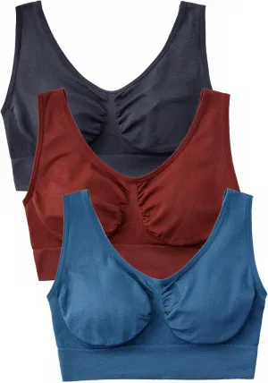 Hiking Gril Women's Comfort Wirefree Bralette Unpadded Sleep Yoga Bra