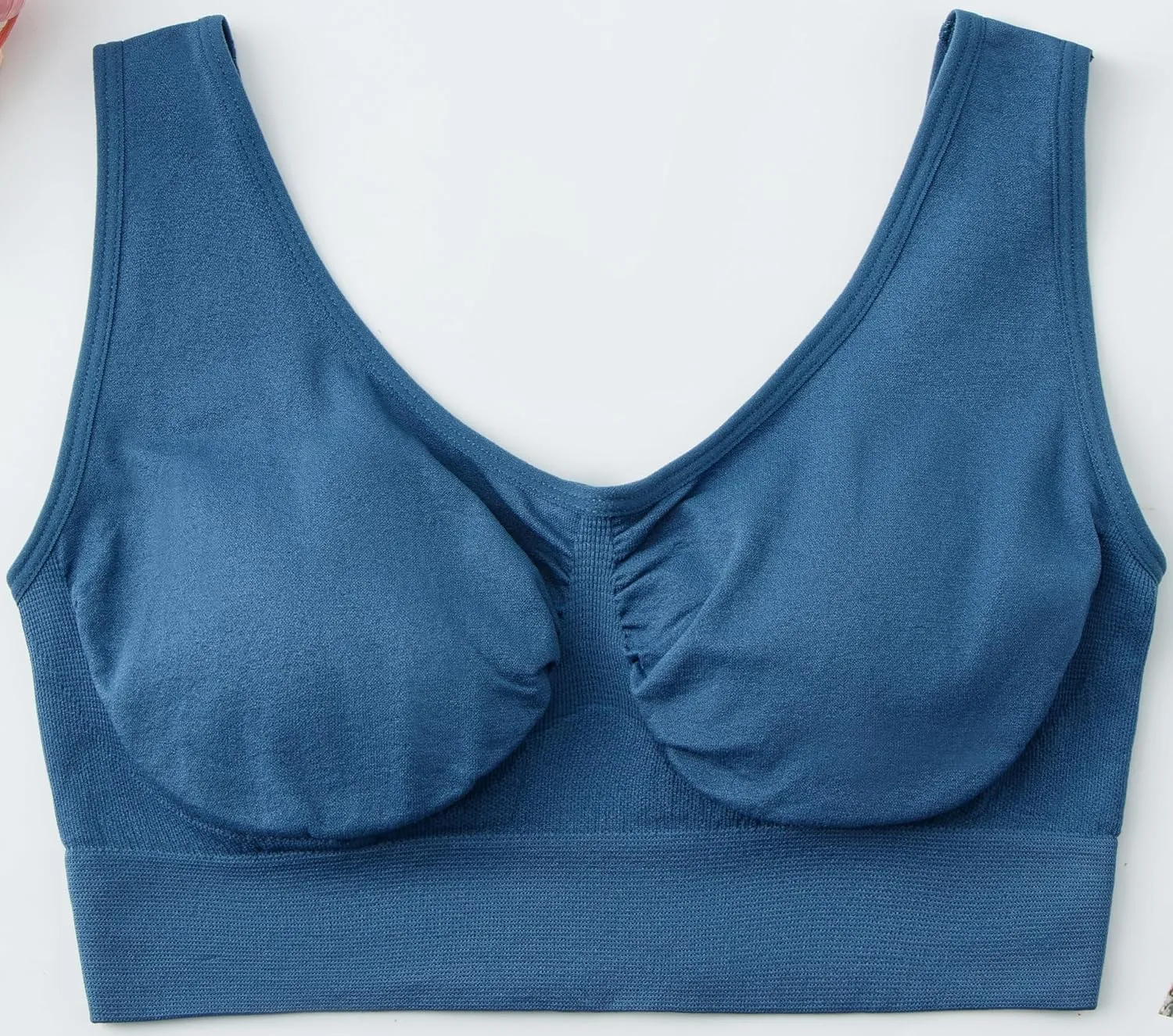 Hiking Gril Women's Comfort Wirefree Bralette Unpadded Sleep Yoga Bra