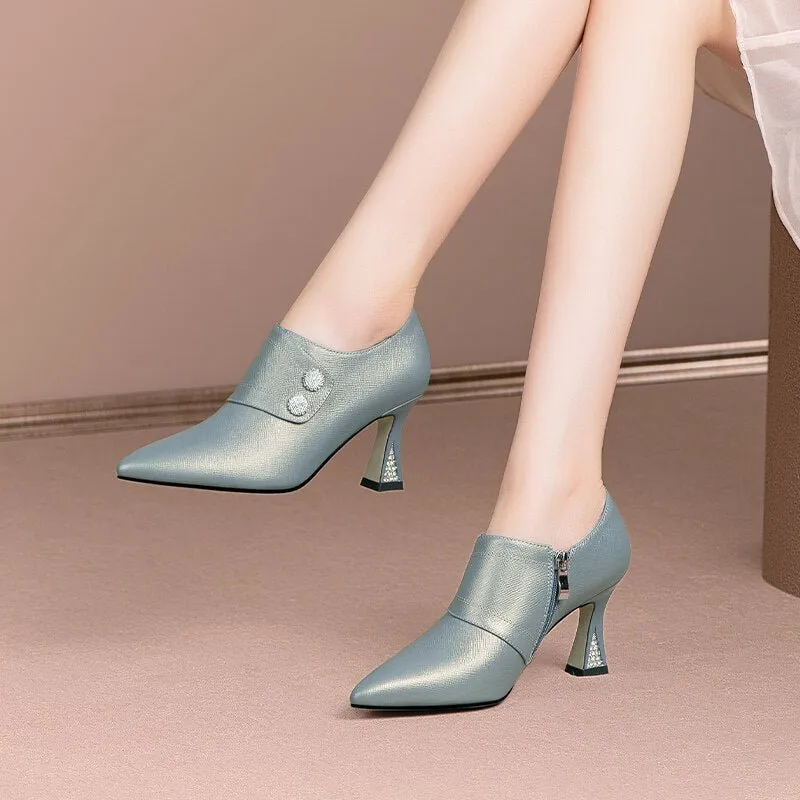 Marbelleve Slip-On Heels