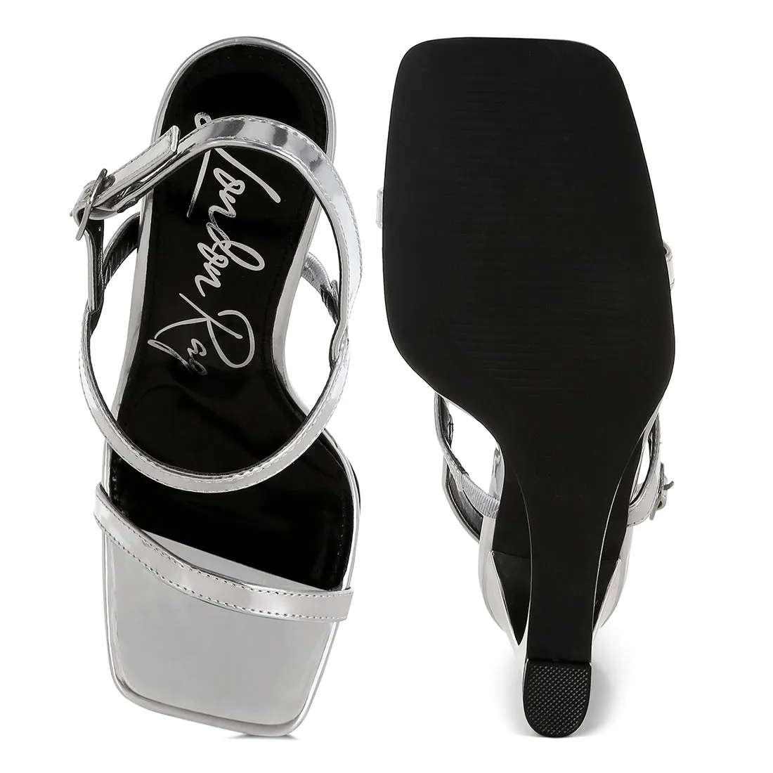 Metallic Fantasy Wedge Heel Sandals