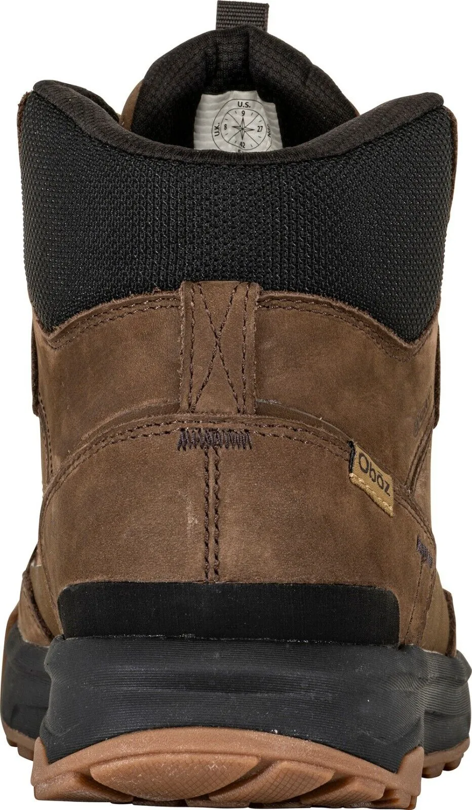 Oboz Men's Burke Mid Leather Waterproof Hiking Boots
