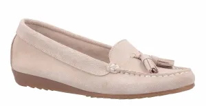 Riva Aldons Womens Suede Leather Slip On Moccasin