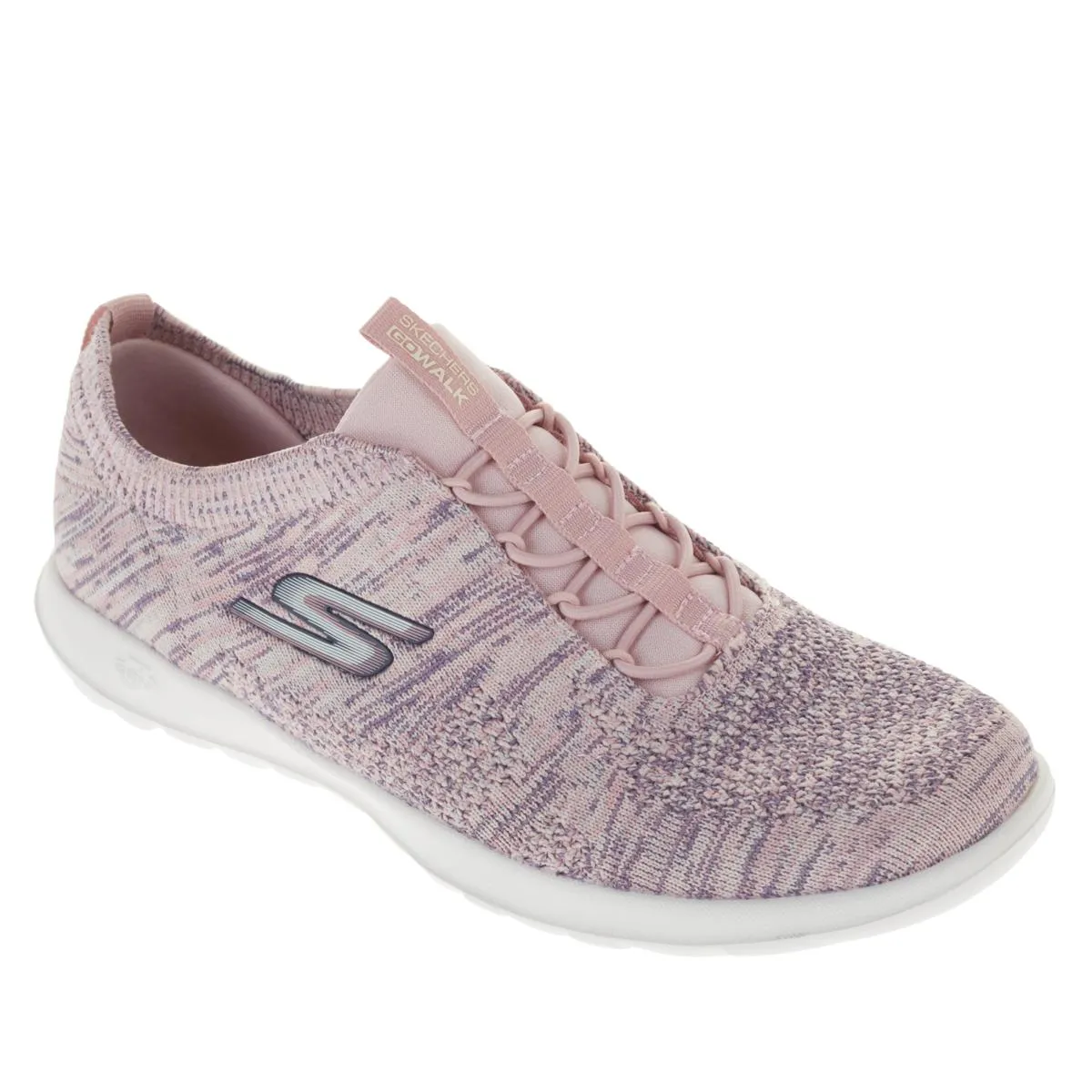 Skechers GoWalk Lite Dawn Sneaker w/Bungee Cord