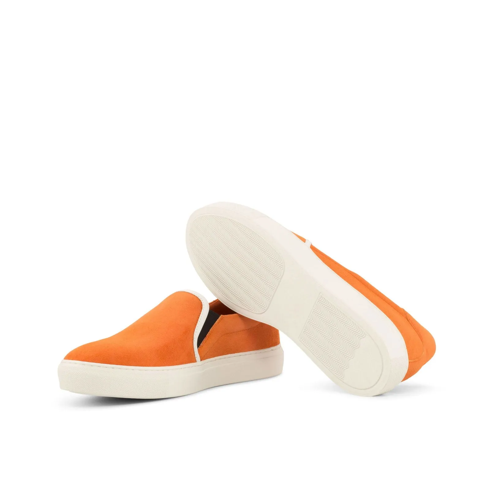 Slip On-Kid Suede, Orange-Wholesale