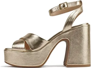Soda Funkie Ankle Strap Platform Heels