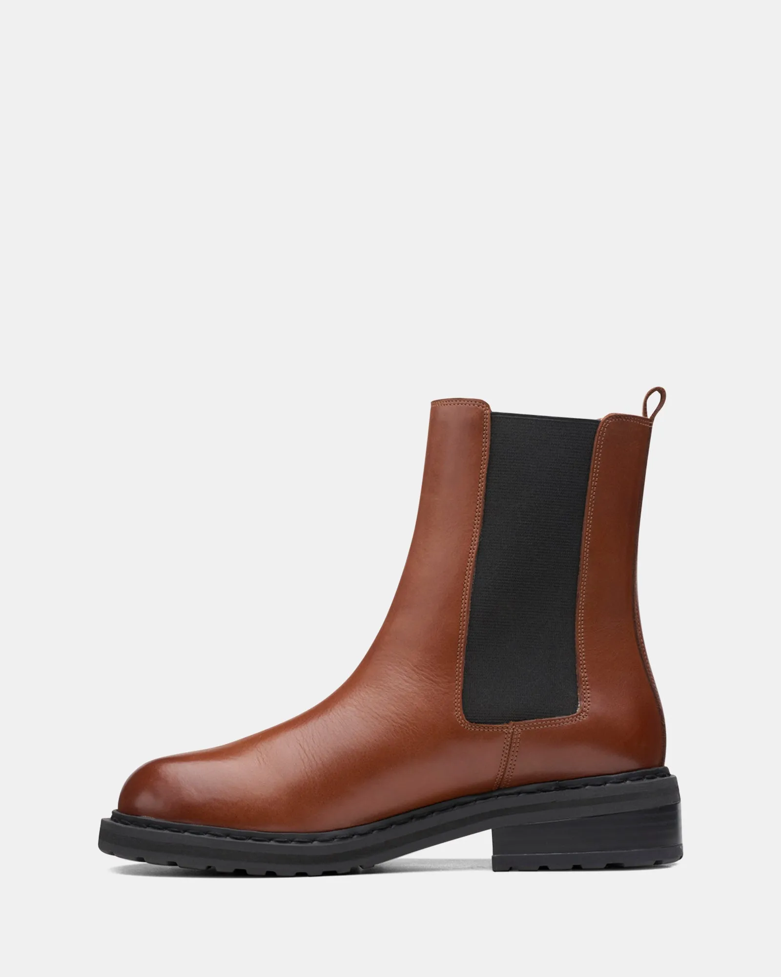 Tilham Chelsea Dark Tan Leather
