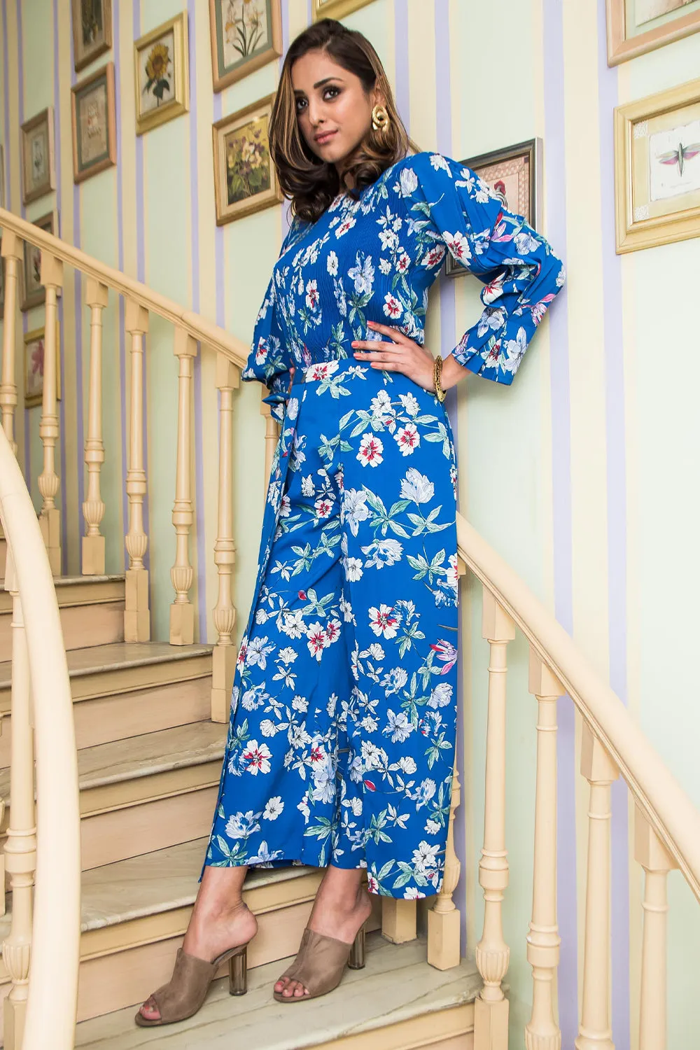 Vibrant Floral Print Co-ord Set