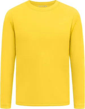 Youth Neon Shirts Dry Fit Long Sleeve Athletic T-Shirts Boys Girls UPF 50  Quick Dry Neon Shirt for Kids 2T to Youth
